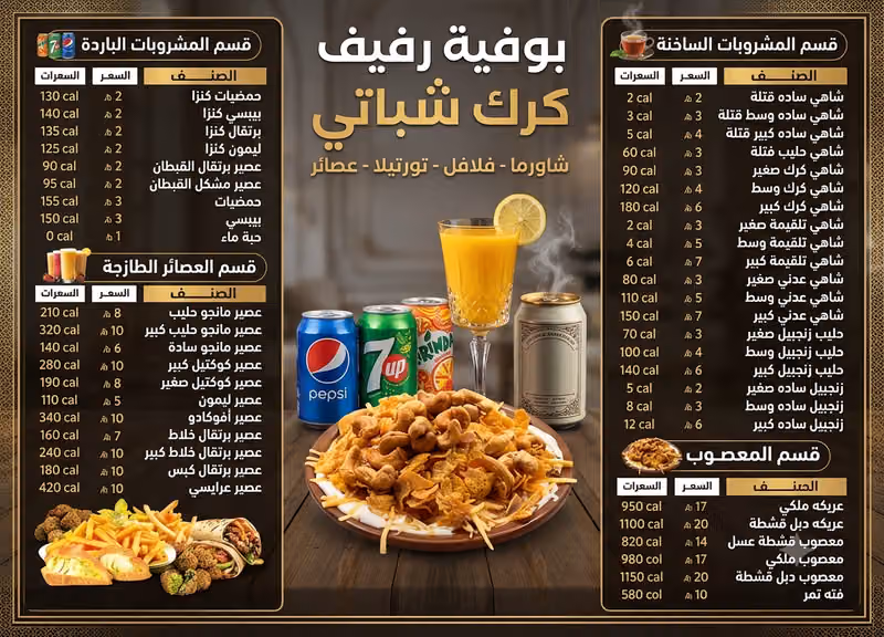 كرك وشباتي