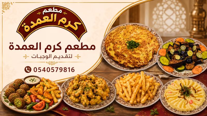 كرم العمدة للأكلات المصرية