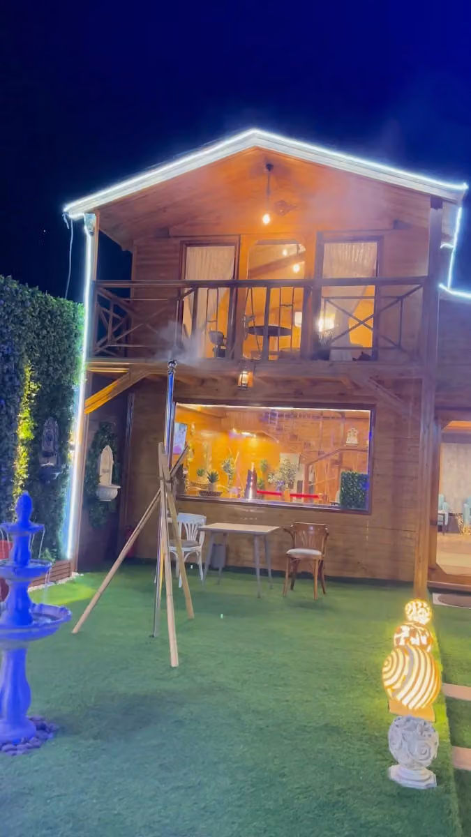 كوخ الخيزران bamboo hut