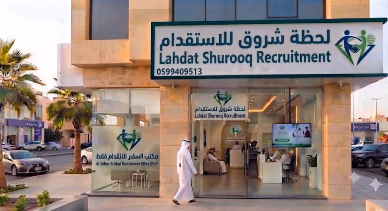 لحظة شروق للاستقدام