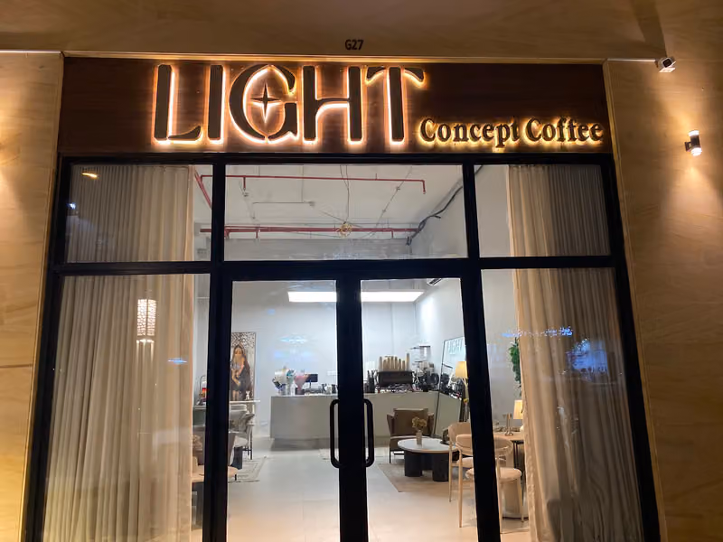 Light concept coffee