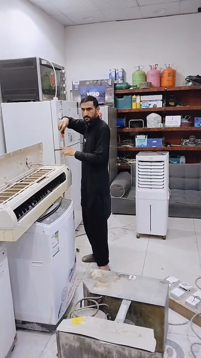 للتبريد والتكييف تصليح مكيفات صيانة غساله ثلاجه