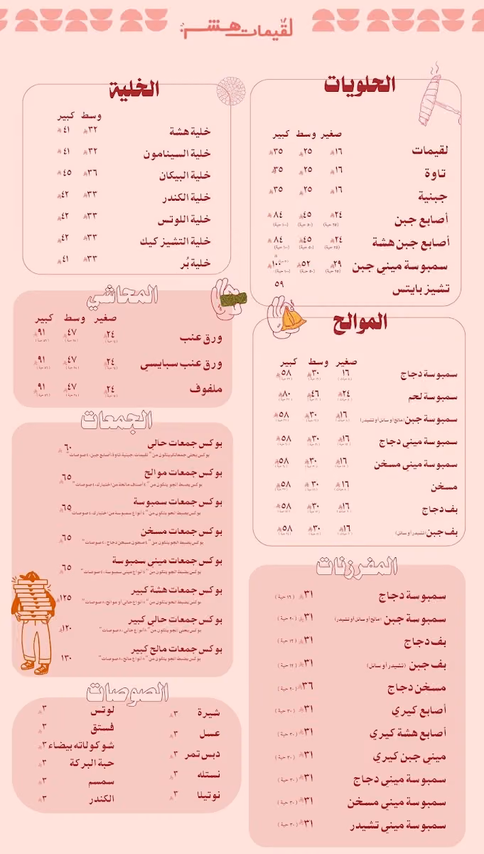 لقيمات هشة