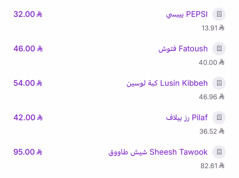 Lusin Restaurant - Diyafa Plaza