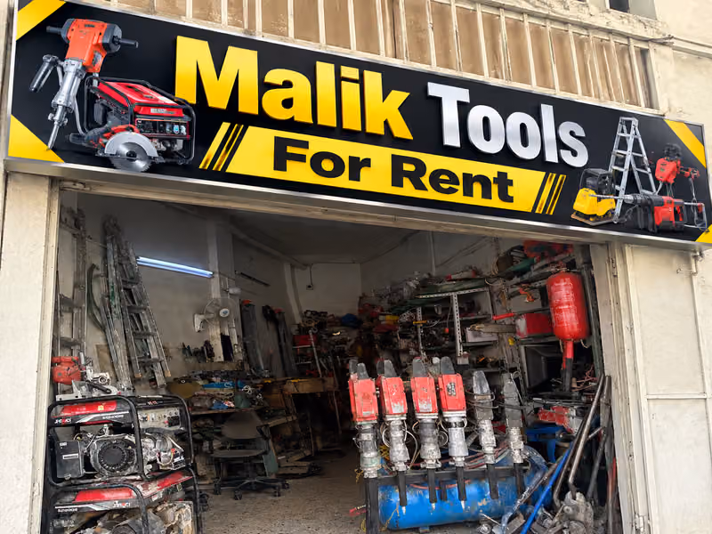 Malik Tools for rent
