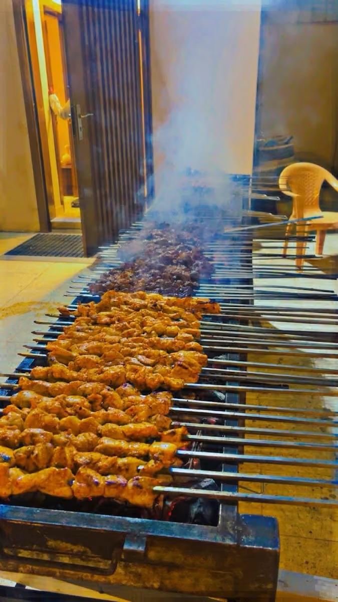 معلم مشويات شوي خارجي حفلات شواء في الرياض