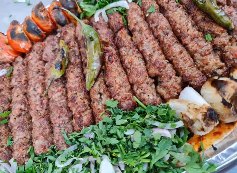 معلم مشويات شوي شواء خارجي