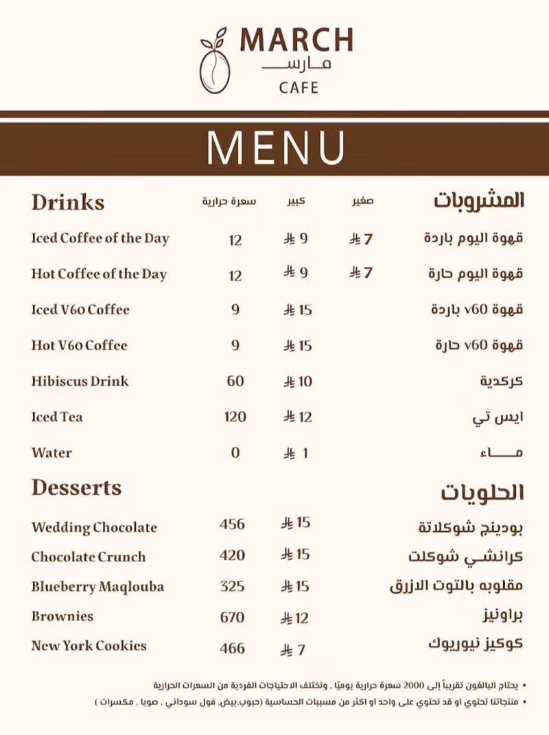 March Cafe