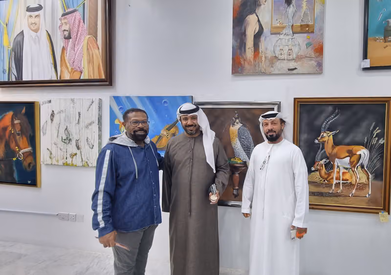 معرض رسامين الخليج