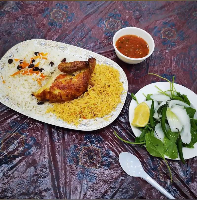 مطعم الماسة البخاري عنبر