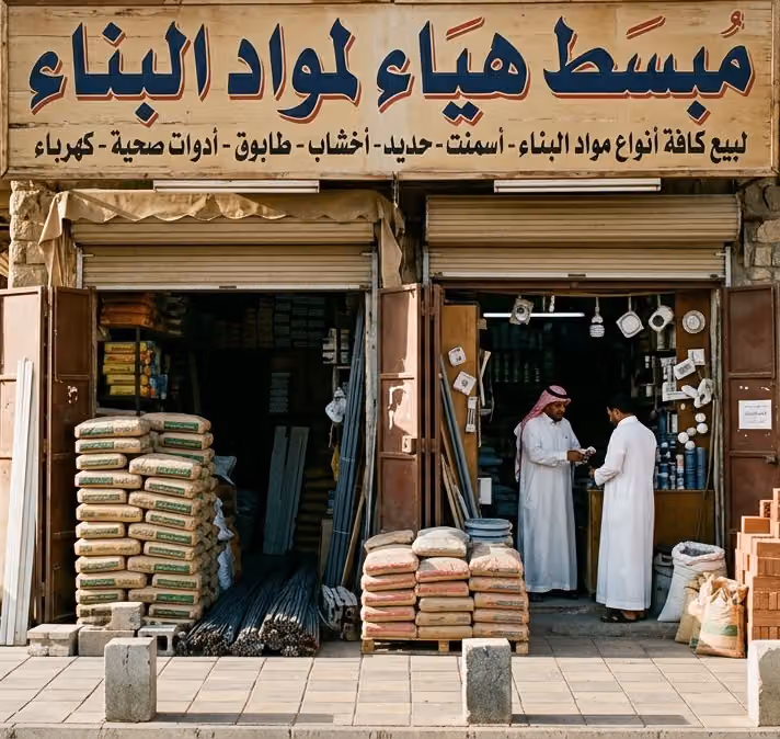 مبسط هياء لمواد البناء