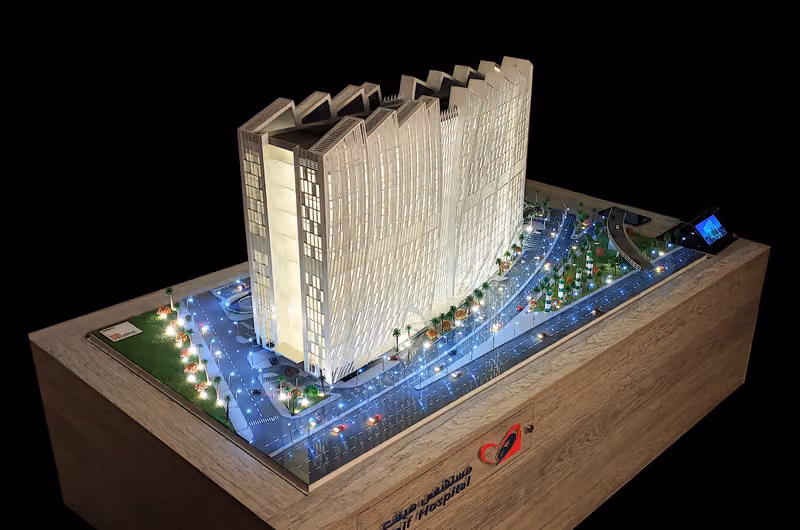 MC designers-Al Riyadh (physical scale models-animators)مجسمات معمارية ماكيت