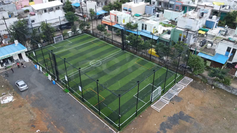 Meckavo Sports - Construction of Football Turf, Padel courts, Basket ball , Swimming Pool