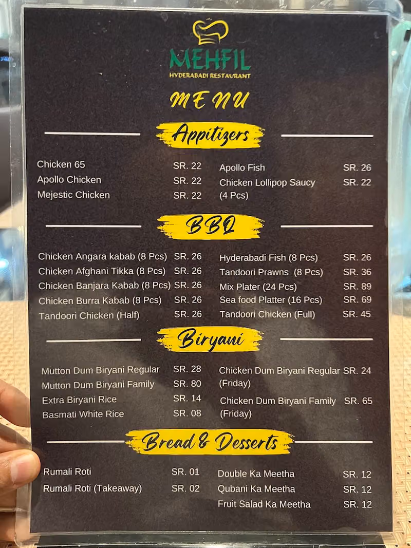 Mehfil Hyderabadi Restaurant