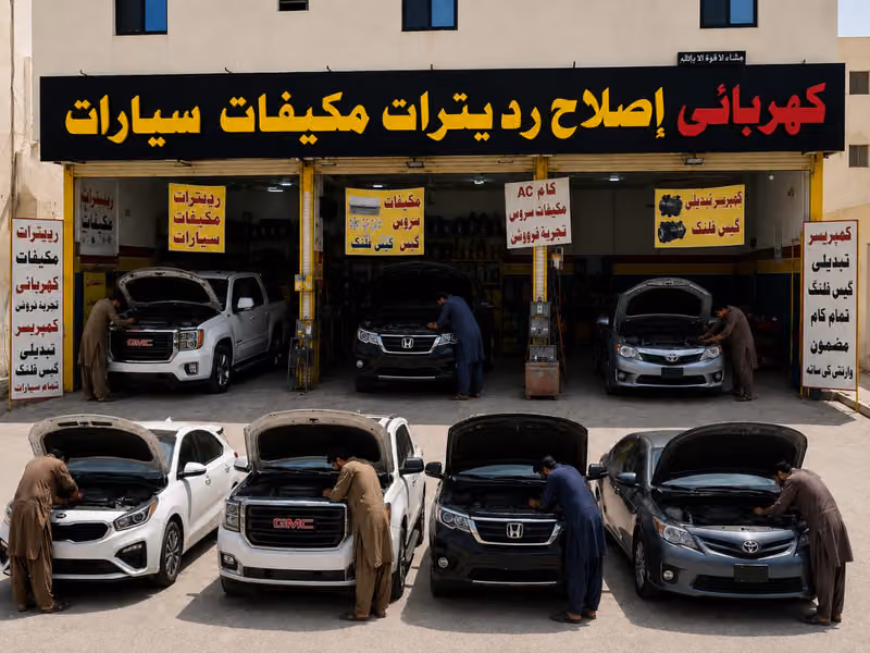 محل إصلاح رديترات ومكيفات سيارات