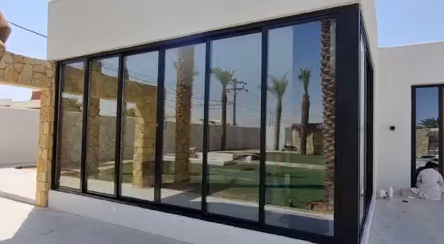 محل للالمنيوم والزجاج