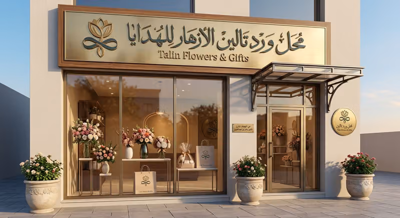 محل ورد تالين الازهار للهدايا