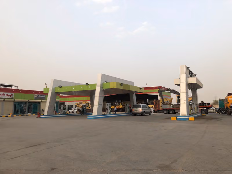 محطة بترول البركة