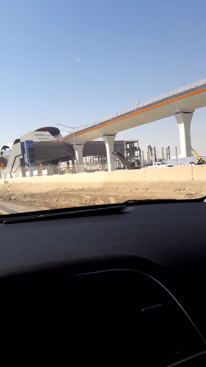 محطة مترو طريق جدة ( المسار البرتقالي)