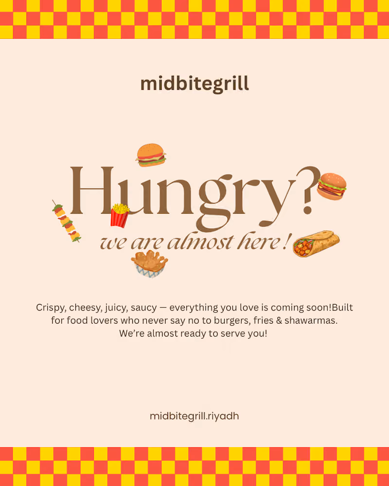 Midbite grill