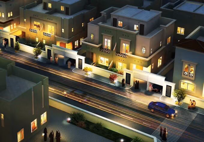 مجمع واحة الخضراء السكني