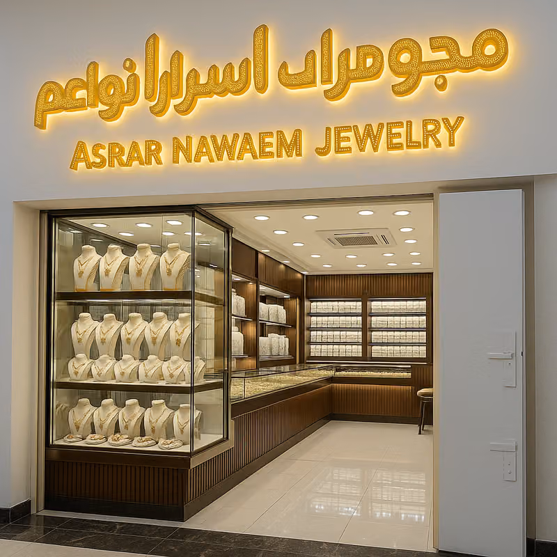 مجوهرات أسرار نواعم الذهبية للذهب و الألماس