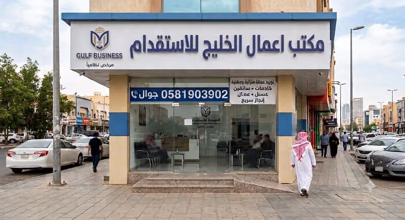 مكتب اعمال الخليج للاستقدام