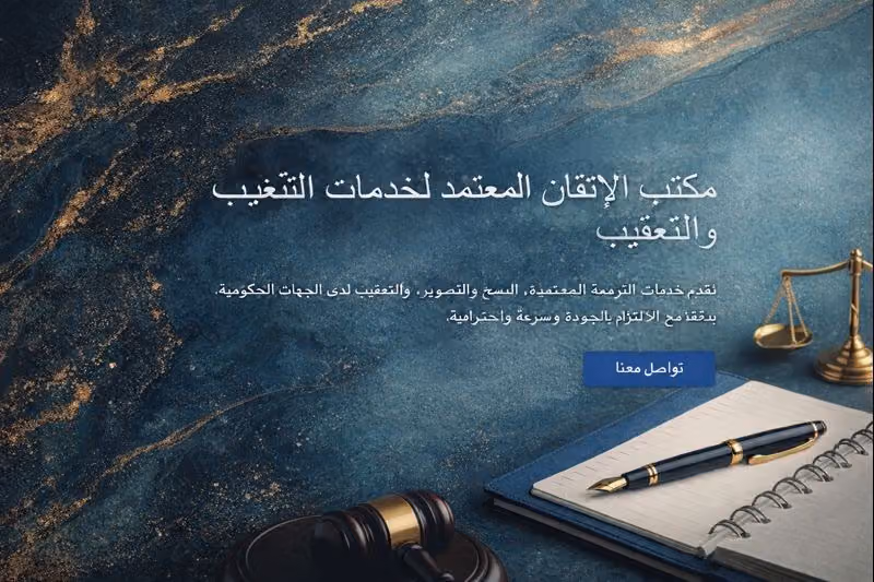 مكتب الاتقان المعتمد لخدمات الترجمة