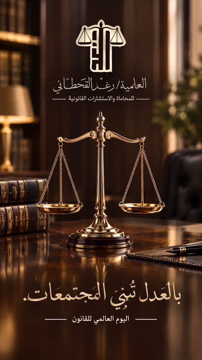مكتب المحامية رغد القحطاني