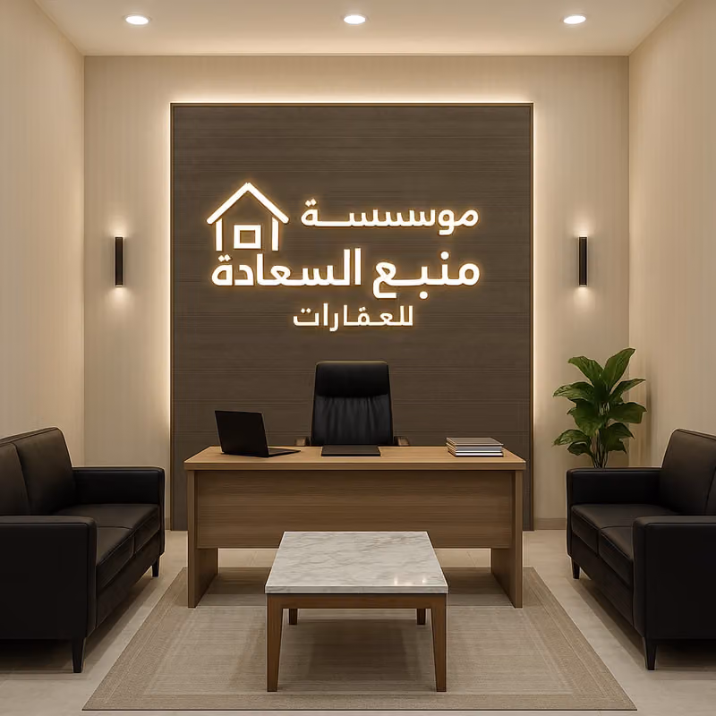مكتب منبع السعادة للعقارات