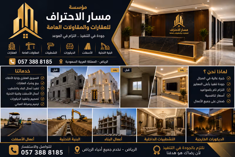 مكتب مسار الاحتراف للعقارات