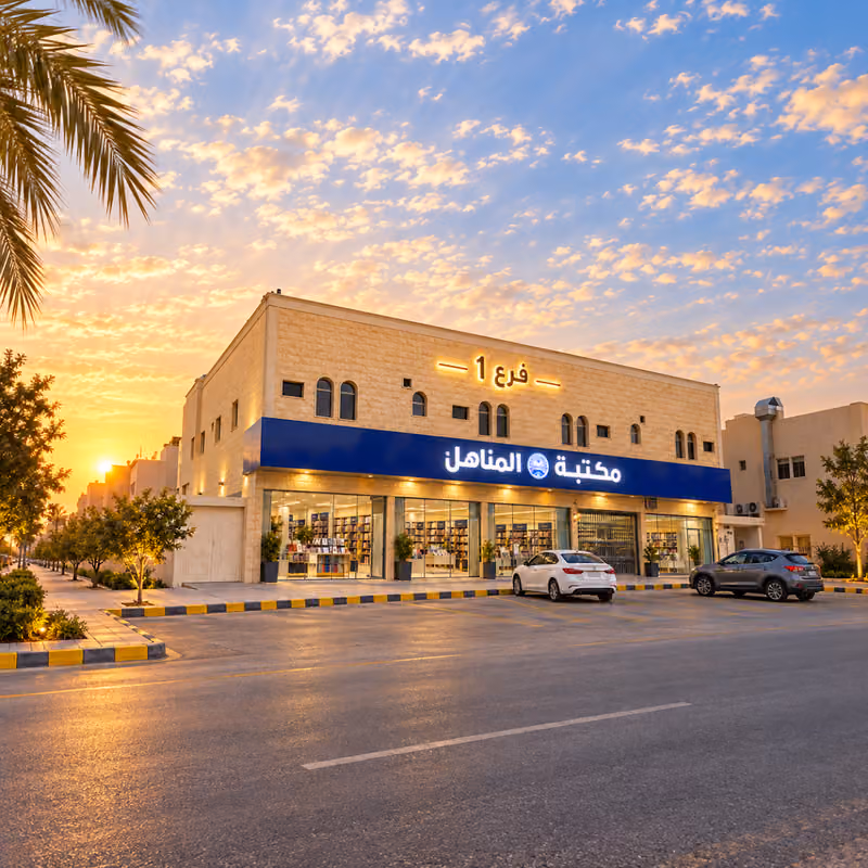 مكتبة دار المناهل فرع الخليج (1)