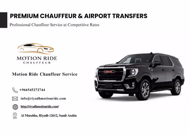 Motion Ride Chauffeur Service