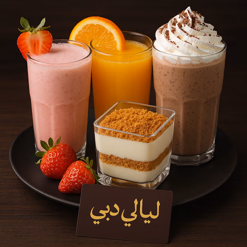 مقهى ليالي دبي