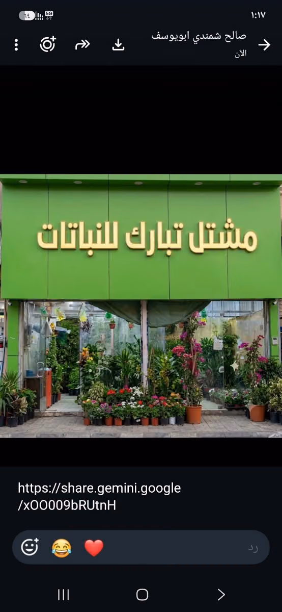 مشتل تبارك للنباتات