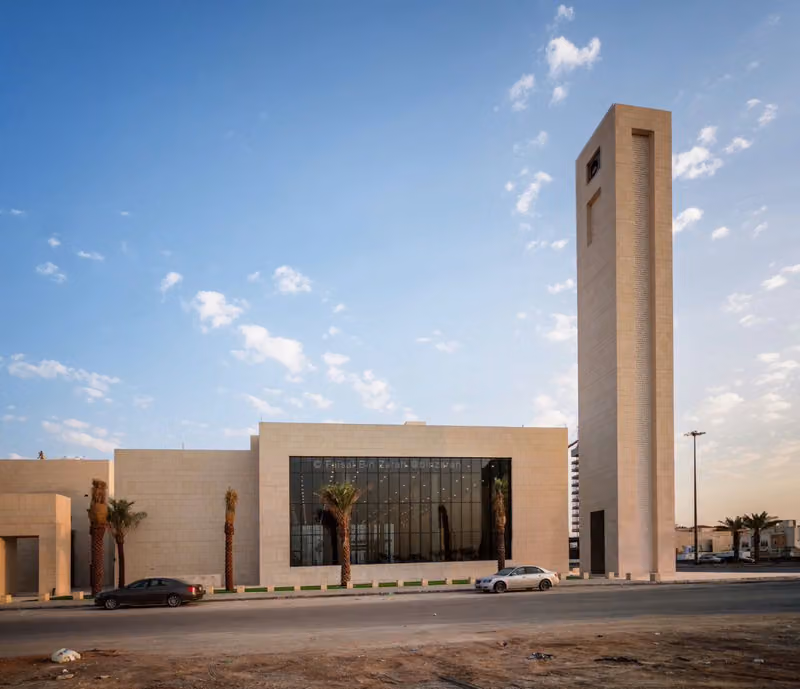 مسجد و جامع الجوهرة البابطين