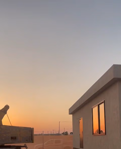 مصنع شركة بصمة المباني بيوت جاهزة