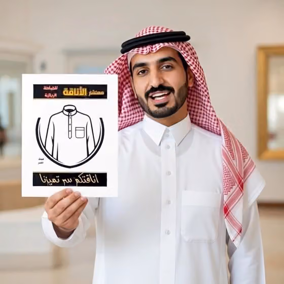 مستشار الاناقه للخياطة الرجالية