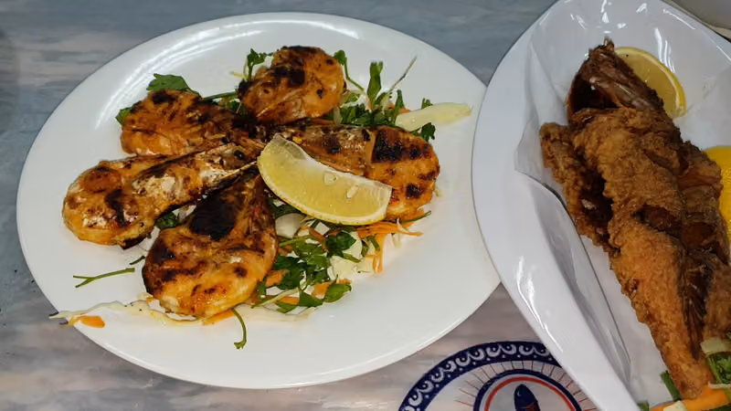 مطاعم بحرية الروضة Bahrya