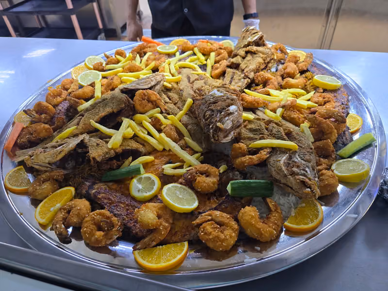مطاعم بحرية الروضة Bahrya