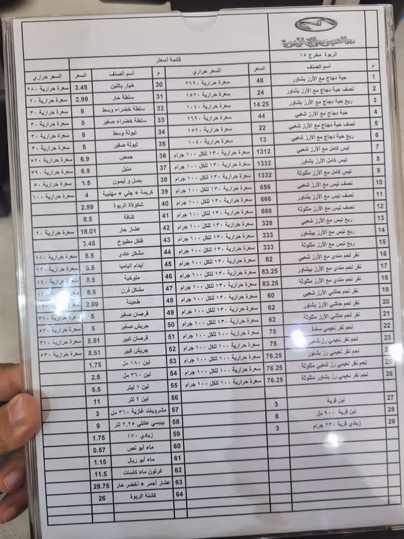 مطاعم ومطابخ الربوة الجديده