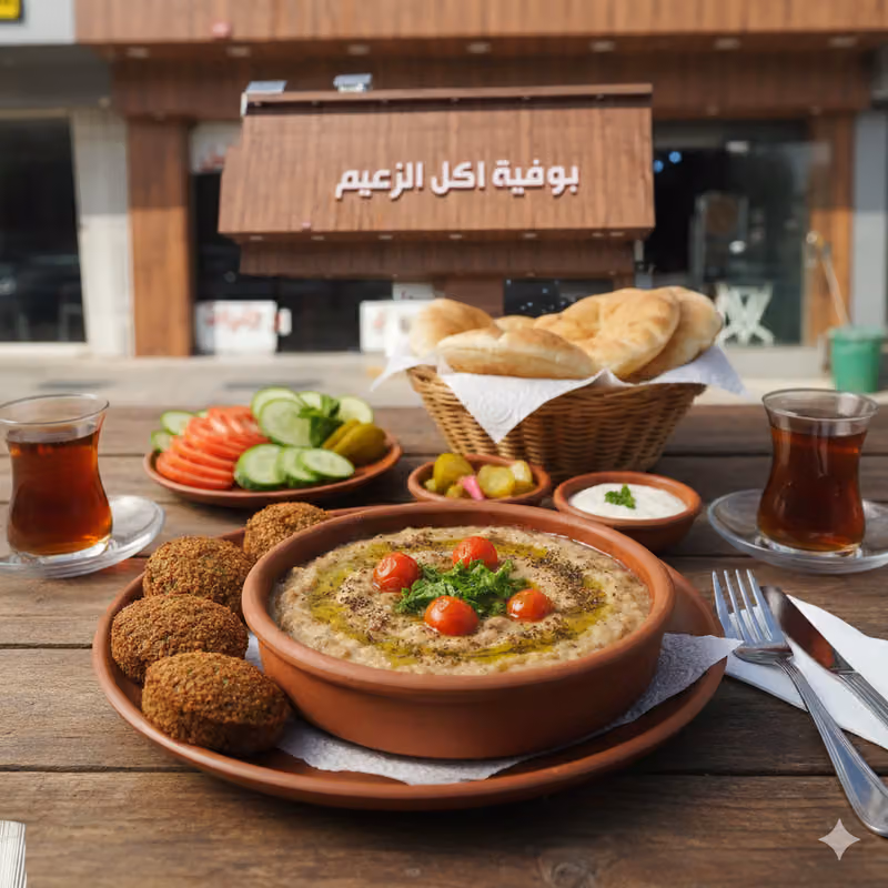 مطعم اكل الزعيم مصري