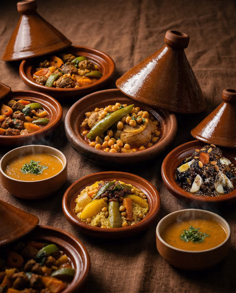 مطعم اللذة المغربية