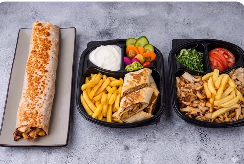 مطعم النكهة الشامية
