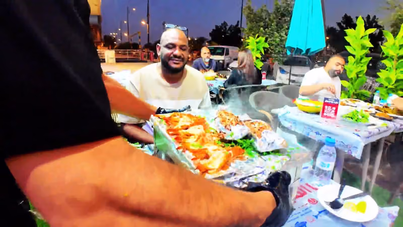 مطعم أسماك بابا المجال للمأكولات البحرية