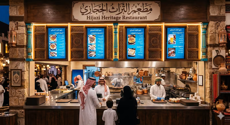 مطعم حمسة حجازية فرع سكة الأطعمة