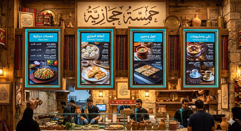 مطعم حمسة حجازية فرع سكة الأطعمة