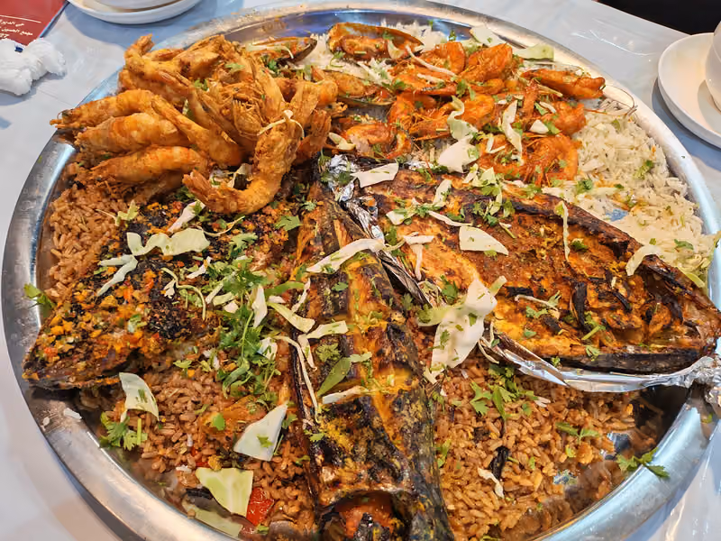 مطعم ماما سلمى للأسماك