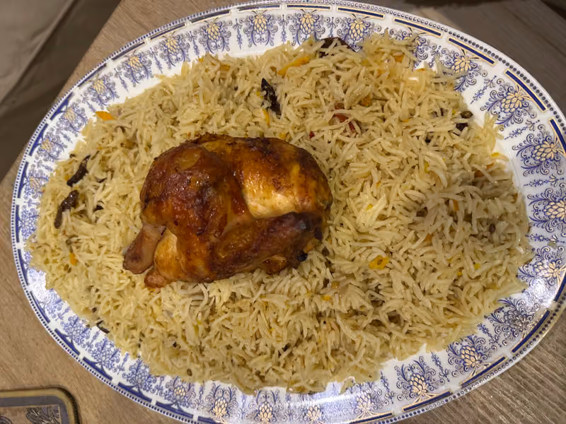 مطعم مذاق الرمال البخاري
