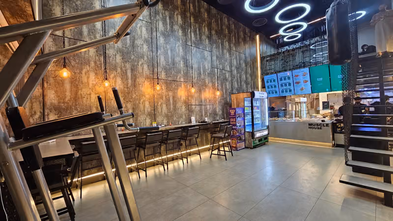 Muscle House بيت العضلات
